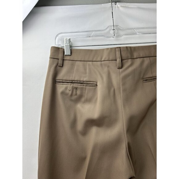 Gunex Italy Dress Slacks Pants Size 8 Office Business Virgin Wool Blend Wide Leg - Picture 12 of 16